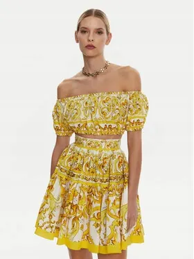 Dolce Gabbana Top Damskie żółty F755RT HH5BA