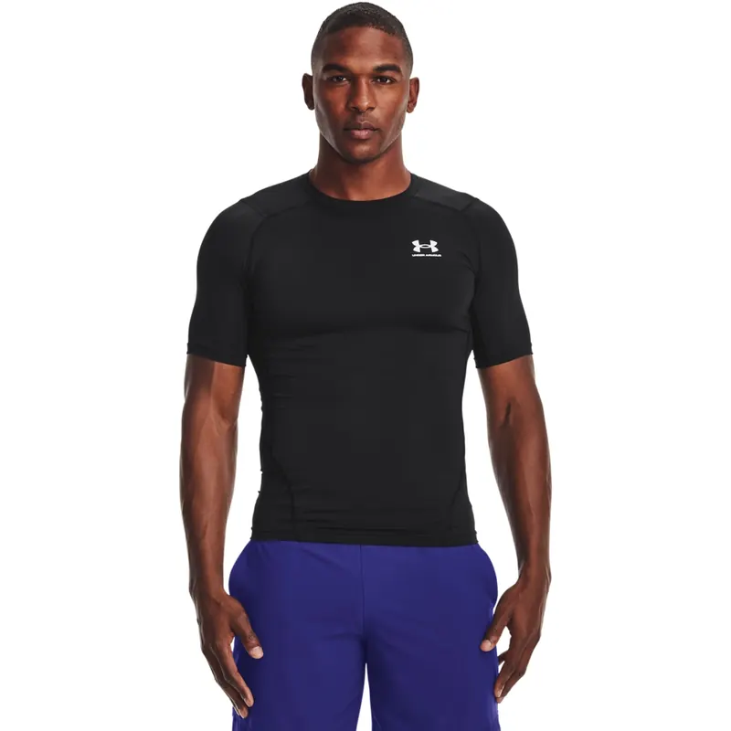 UNDER ARMOUR koszulka kompresyjna Heatgear HG Armour Comp SS czarna (XXL)