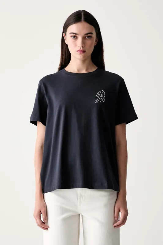 Barbour T-shirt damski bawełniany z elastanem Rosalie