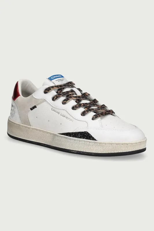 Crime London CHELSEA sneakersy damskie skórzane