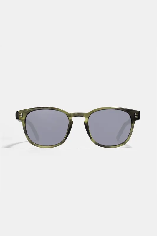 Ace & Tate Alfred-large-botanical-haze-sun Maat: L | Zonnebrillen Outlet | Unisex | Groen