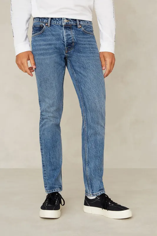 Kings Of Indigo John Xavier Light Used Maat: W30L34 | Slim Jeans Outlet | Heren | Blauw