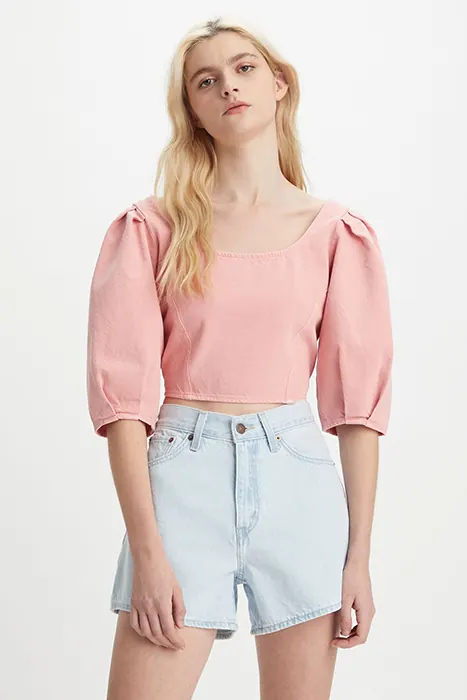 Levi's Scout Blouse Pink Maat: M | Blouses Outlet | Dames | Roze