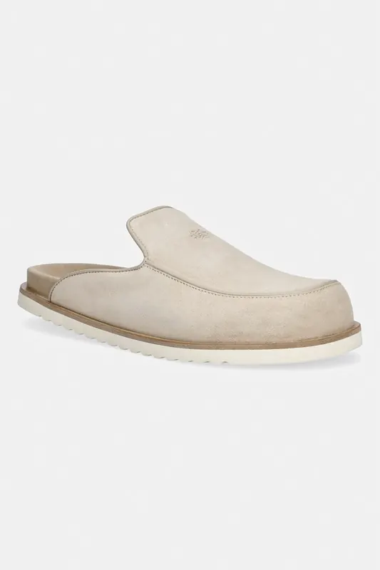Filling Pieces Clog Suede klapki męskie zamszowe