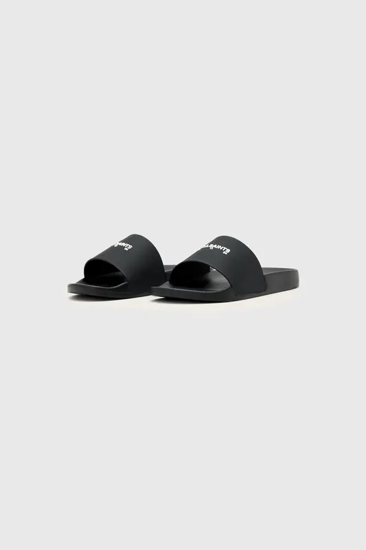 AllSaints Date Slider Black Maat: 46 | Sandalen Outlet | Heren | Zwart