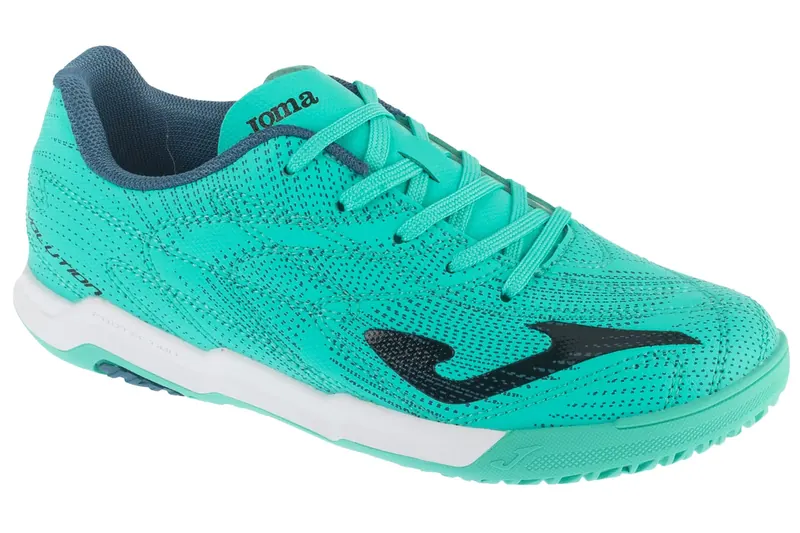 Joma Evolution Jr 2517 IN EVJW2517IN, Dla chłopca, Miętowe, buty halowe - halówki, skóra syntetyczna, rozmiar: 39