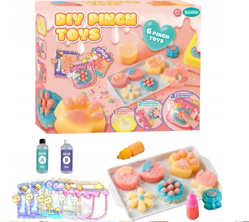 Zestaw Do Tworzenia Własnych Squishy 6w1