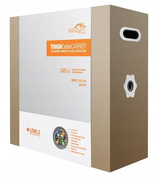 Ubiquiti UISP-Cable-Carrier Tough Cable TC-Carrier, Sftp vonkajšie…