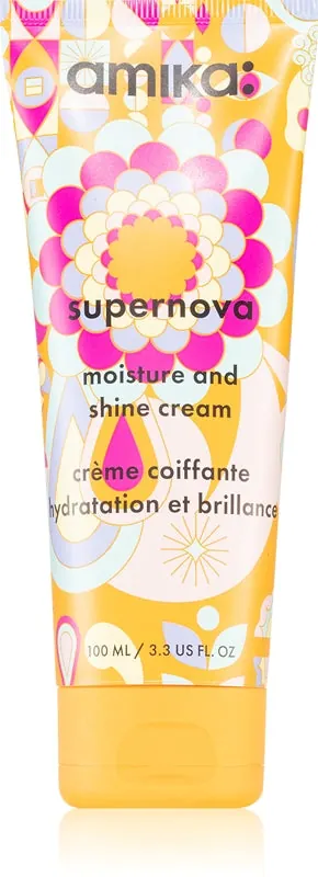 amika Supernova krem nawilżający do włosów lśniących i miękkich 100 ml