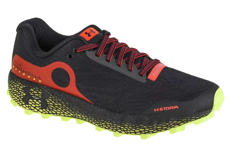 Under Armour Hovr Machina Off Road 3023892-002, Męskie, Czarne, buty do biegania, tkanina, rozmiar: 44,5