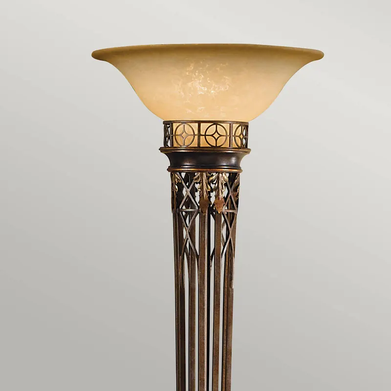 Lampa stojaca Opera, 189 cm, złota
