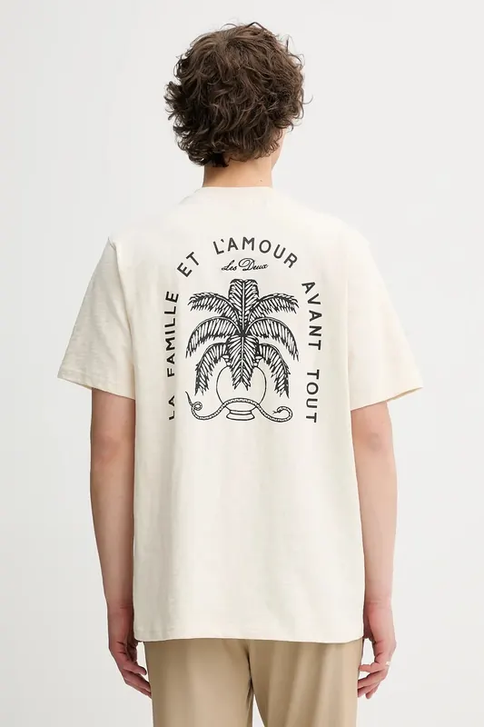 Les Deux t-shirt bawełniany Diaz