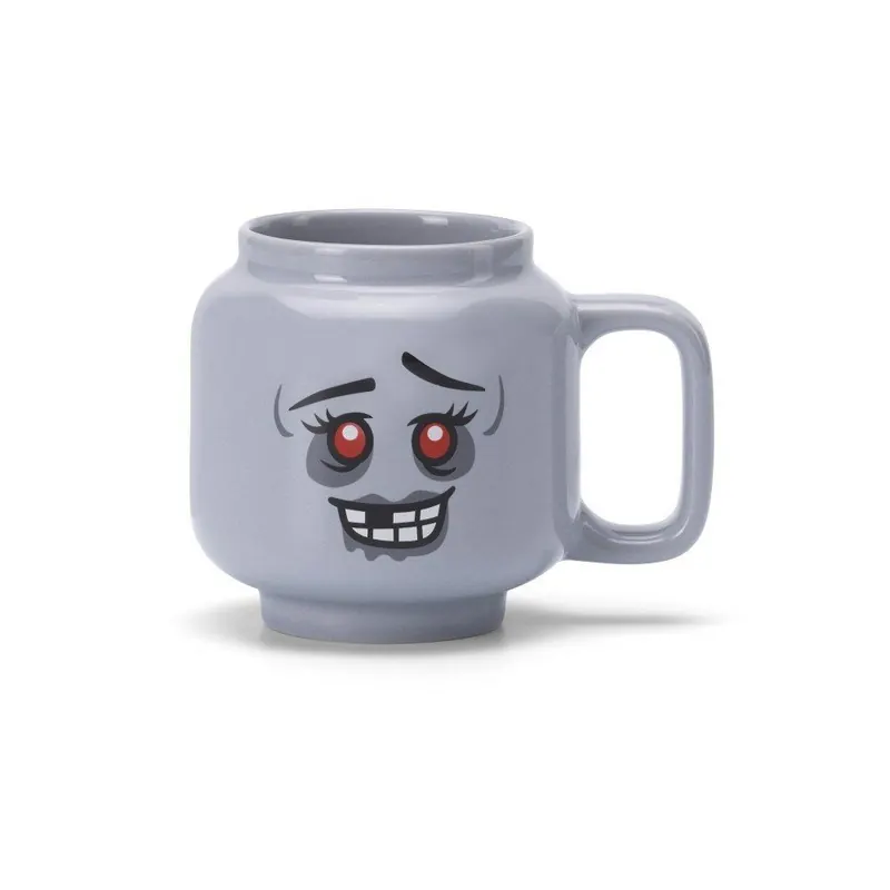 Szary ceramiczny kubek dla dzieci do latte 255 ml Zombie – LEGO®