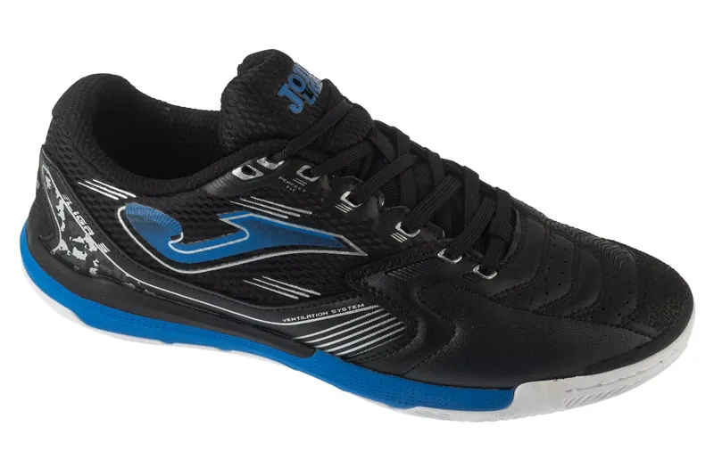 Joma Liga-5 2501 IN LIGW2501IN, Męskie, Czarne, buty halowe - halówki, skóra syntetyczna, rozmiar: 43