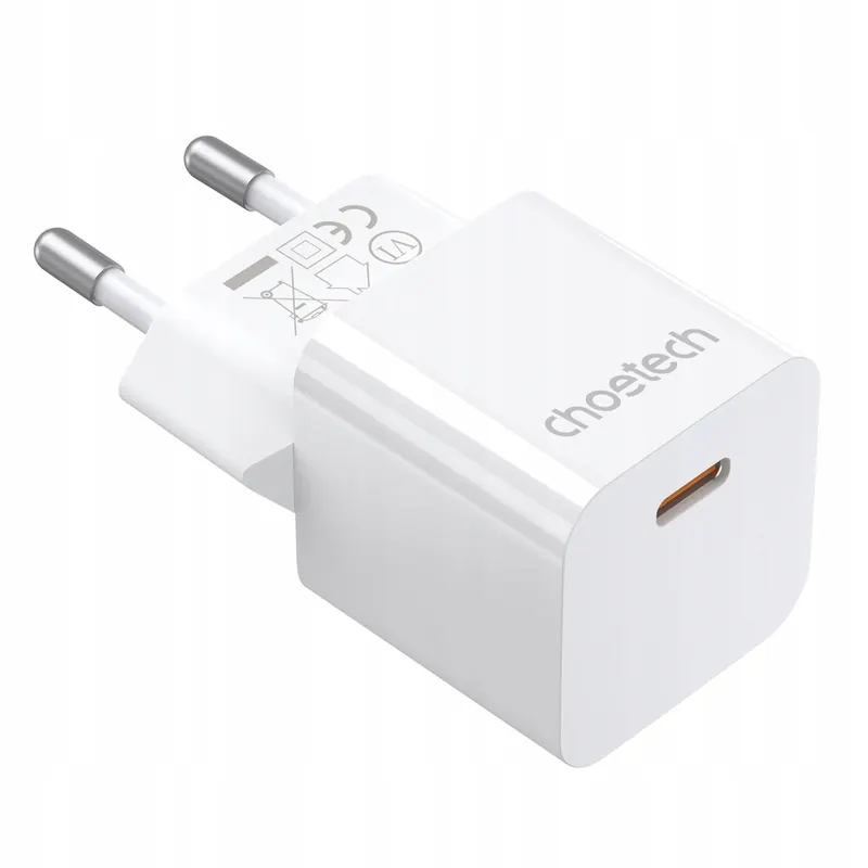 Ładowarka sieciowa Choetech PD5010 Usb- C 20W biała Choetech