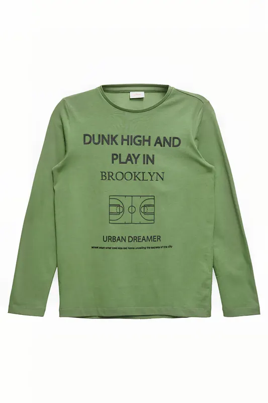 s.Oliver Junior T-shirts Green Maat: S | Truien Outlet | Unisex | Groen
