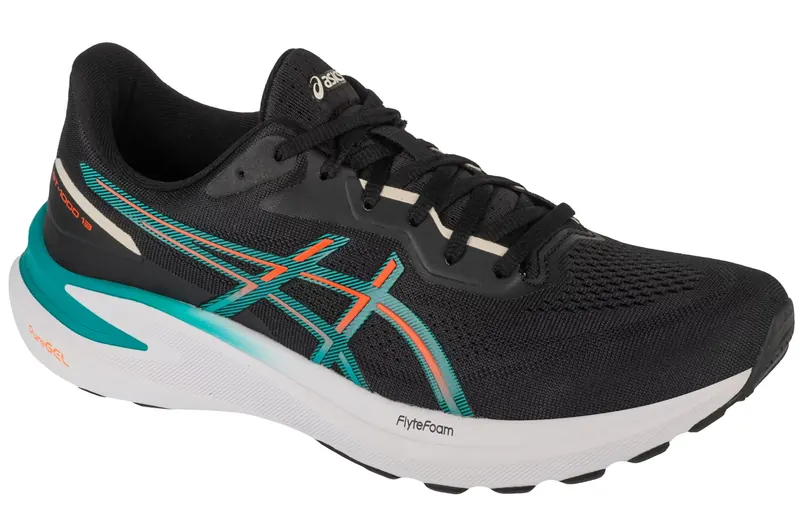 ASICS GT-1000 13 1011B858-005, Męskie, Czarne, buty do biegania, tkanina, rozmiar: 44,5