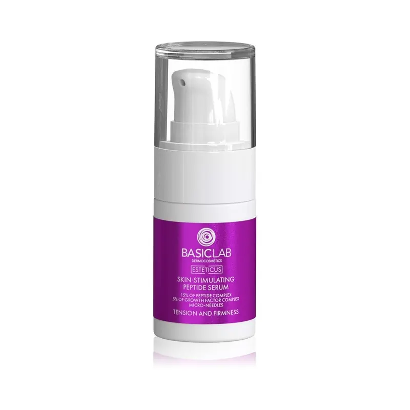 BasicLab Dermocosmetics Esteticus serum stymulujące z peptydami 15 ml