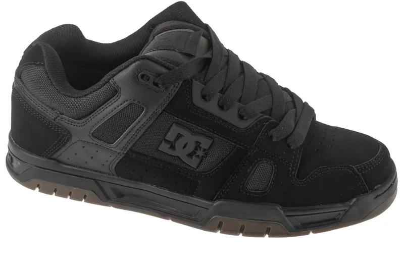 DC Shoes Stag DC320188-BGM, Męskie, Czarne, buty sneakers, skóra, rozmiar: 41
