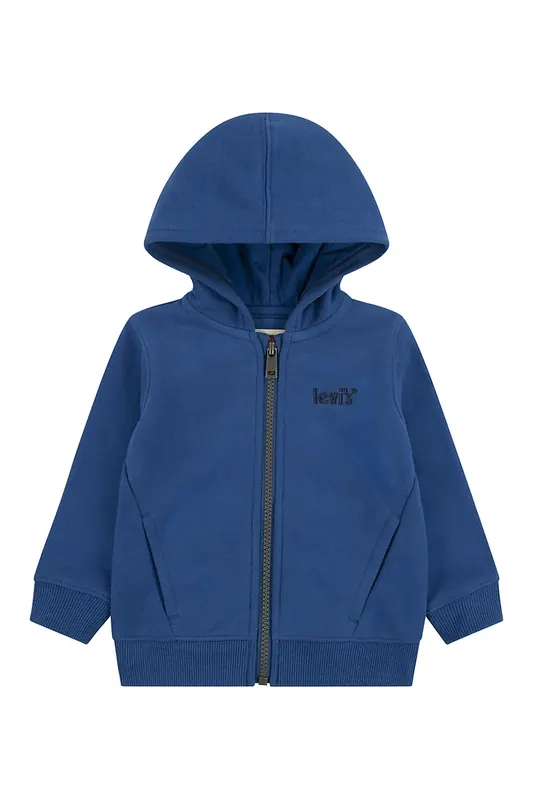 Levi's Boys Logo Full Zip Hoodie Limoges Maat: 6M | Sportkleding Outlet | kids | Blauw