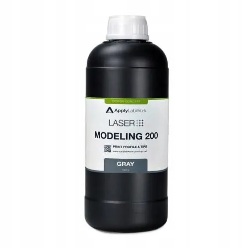 Živica pre 3D tlačiareň Applylabwork Sla Modeling 200 šedá 1 kg