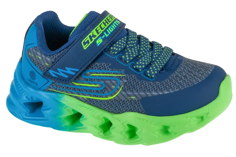 Skechers Vortex 2.0 - Quantroid 400604L-NVBL, Dla chłopca, Niebieskie, buty sportowe, tkanina, rozmiar: 30