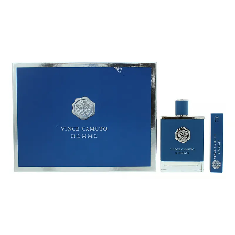Zestaw Vince Camuto: Homme Eau de Toilette dla mężczyzn 200ml + Homme Eau de Toilette dla mężczyzn 15ml
