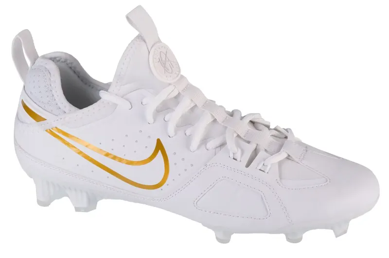 Nike Huarache 9 Varsity Lax FG FD0090-100, Męskie, Białe, buty piłkarskie - korki, skóra syntetyczna, rozmiar: 45