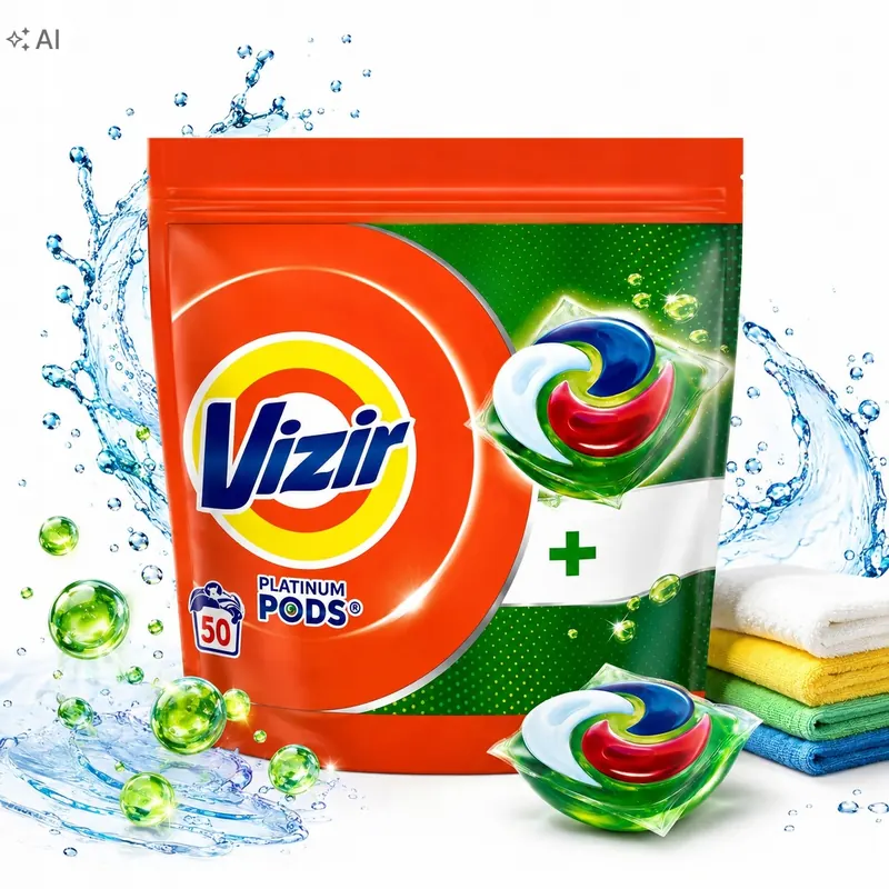 Vizir Fairy Effect Pods kapsułki do prania, 50 prań