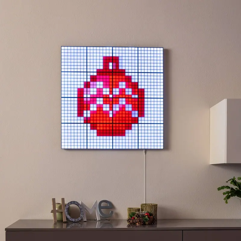 Twinkly RGB-Squares czarny 1-częściowy zestaw startowy USB-C