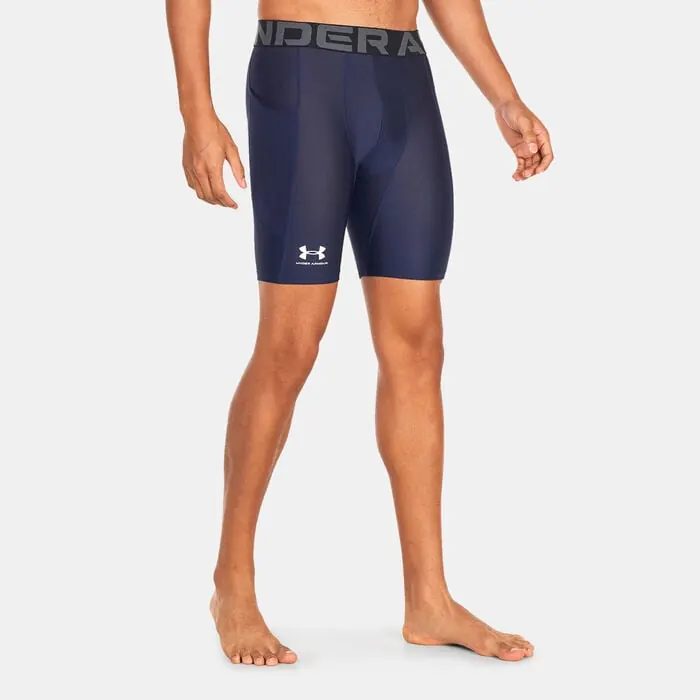 UNDER ARMOUR spodenki kompresyjne sportowe przed kolano UA HG granatowe (L)