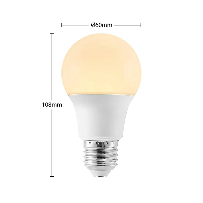 Żarówka LED E27 A60 4,9W 3 000 K opal 10 szt.