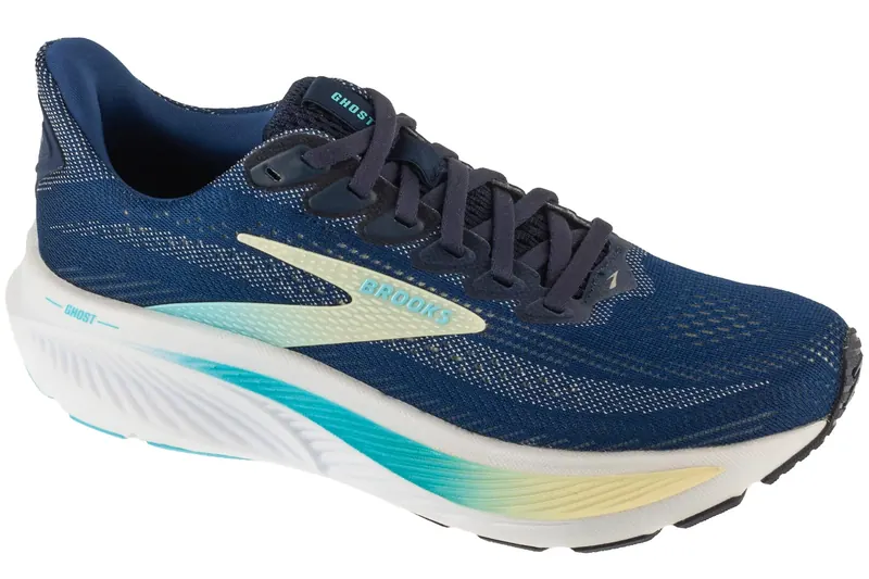 Brooks Ghost 17 1204311B458, Damskie, Granatowe, buty do biegania, tkanina, rozmiar: 37,5