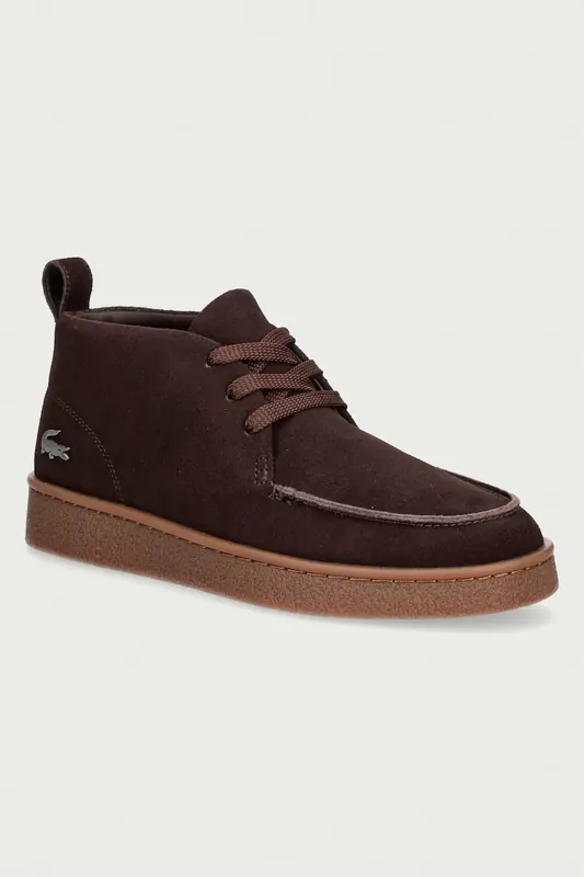 Lacoste półbuty męskie zamszowe Baseshot Chukka Sneakers