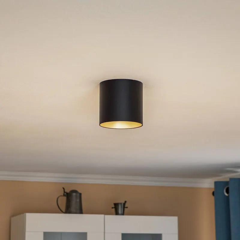 Downlight Point Tone, czarny/złoty