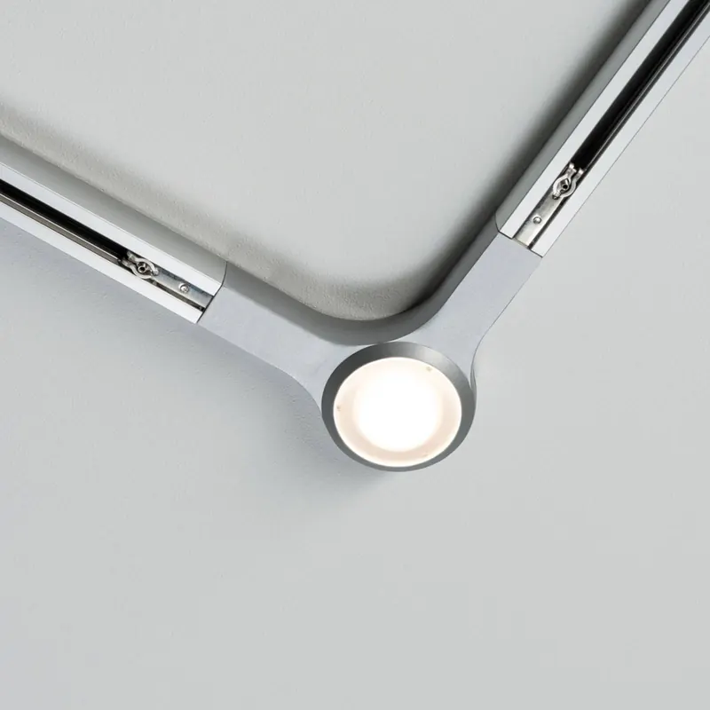 Paulmann URail LED L-Connector, chrom matowy