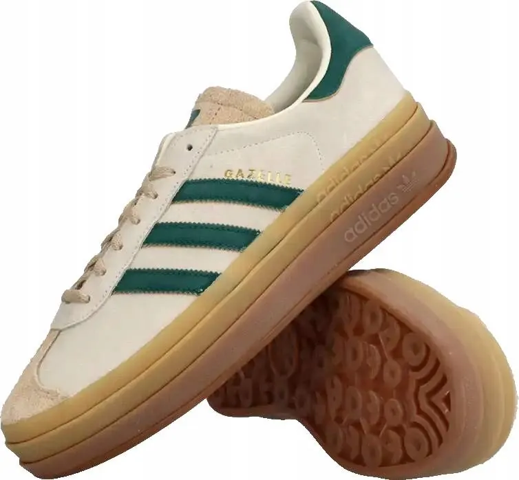Męskie buty lifestyle Adidas Gazelle Bold beżowe