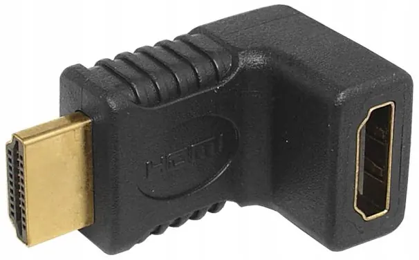 Złącze kątowe Hdmi gniazdo- wtyk LXHD49 Ltc