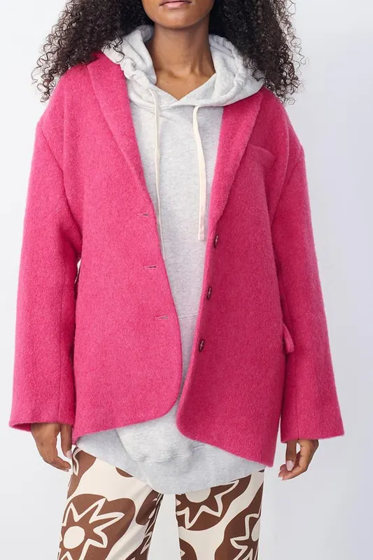 American Vintage Roly Blazer Bougainvillier Maat: XS/S | Blazers Outlet | Dames | Roze
