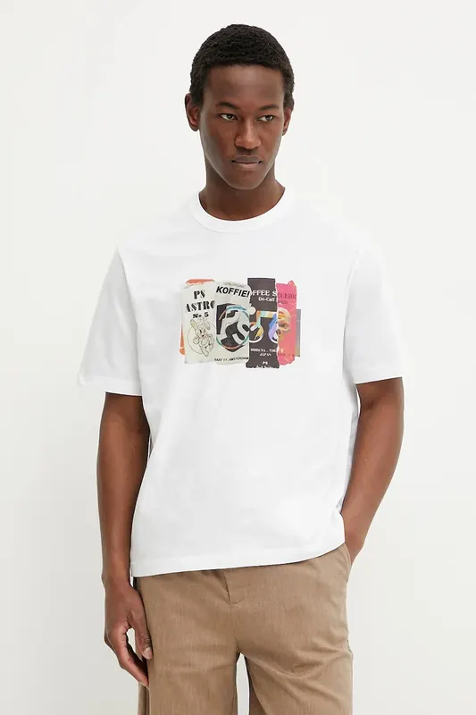 PS Paul Smith t-shirt bawełniany