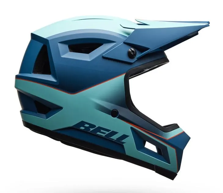 BELL Kask full face SANCTION 2 DLX MIPS niebieski (59-61)