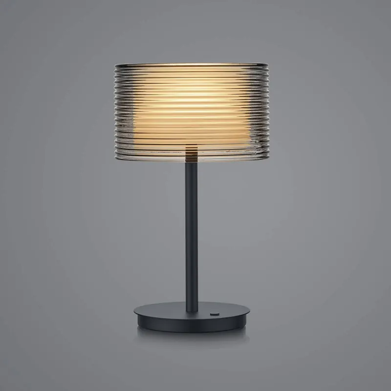 BANKAMP Grand Groove lampa stołowa LED