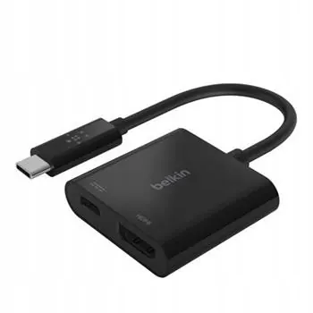Belkin Usb-c adaptér na Hdmi 60W napájení, černá