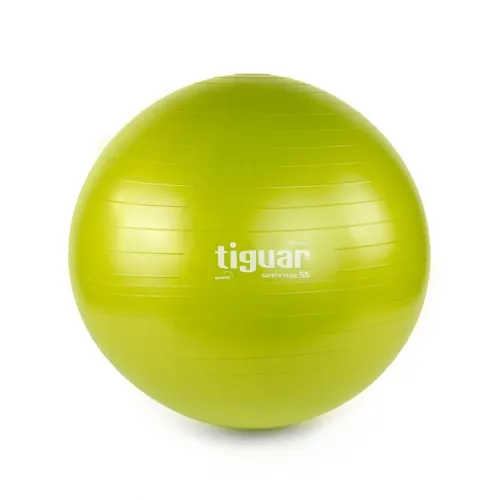 TIGUAR piłka gimnastyczna do ćwiczeń fitness 55cm zielona