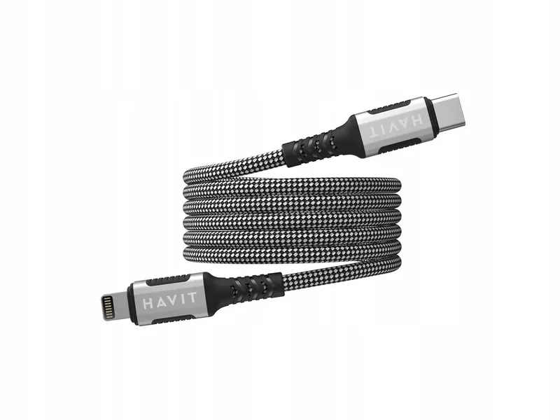 Kabel magnetyczny Havit Typ C-Lightning (czarny)