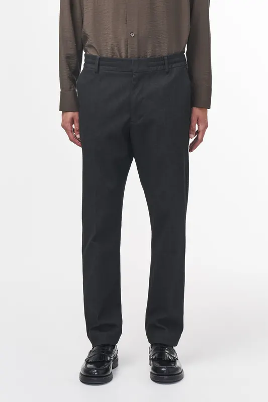 NN.07 Billie 1067 Trousers Black Multi Maat: W38L32 | Tailored Broeken Outlet | Heren | Zwart