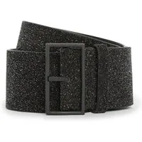 AllSaints Mary Sparkle Wide Be Black/matte Black Maat: XS | Riemen Outlet | Dames | Zwart