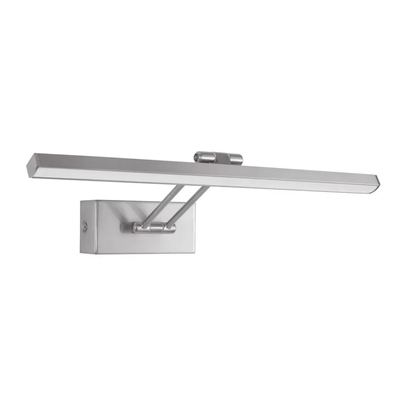 Aluminiowy kinkiet LED z elastyczną konstrukcją w kolorze srebra Marnell – Nova Luce
