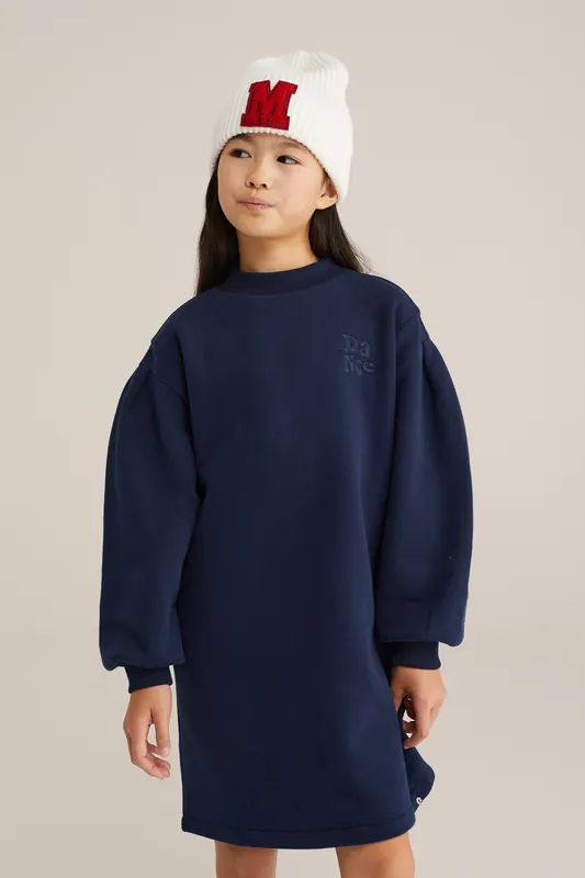 We Fashion Dress Short Dark Blue Maat: 134/140 | Pyjama's Outlet | kids | Blauw