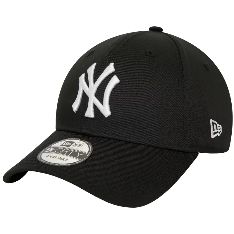 New Era MLB 9FORTY Los Angeles Dodgers World Series Patch Cap 60422512, Męskie, Czarne, czapki z daszkiem, poliester, rozmiar: OSFM